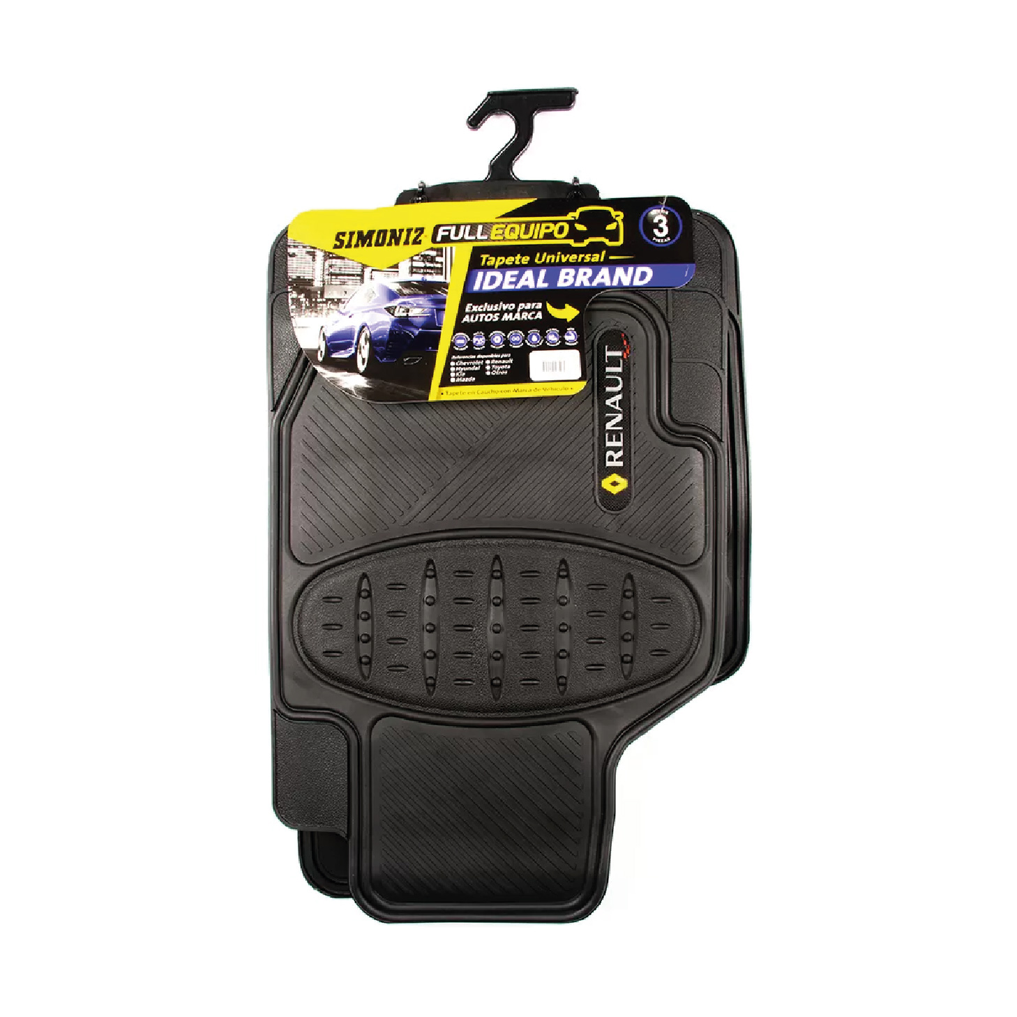 productos filtros_TAPETE UNIV.ALFOMBRA NEGRO RENAULT 3PZS